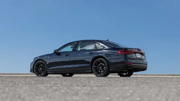 Audi A8 L 55 TFSI quattro S-line US-spec car desktop wallpaper for PC