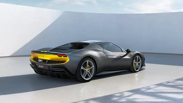 Ferrari 296 GTB Assetto Fiorano car desktop wallpaper for PC