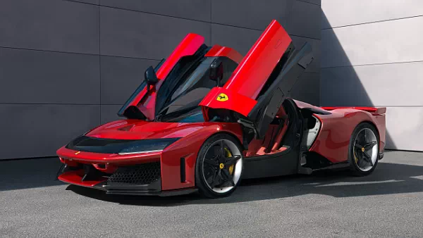 Ferrari F80 car desktop wallpaper for PC