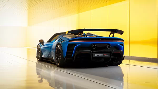 Ferrari SF90 XX Spider car desktop wallpaper for PC