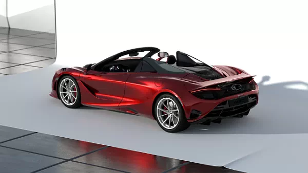 McLaren 750S Spider Volcano Red MSO Contrast Pack car desktop wallpaper for PC