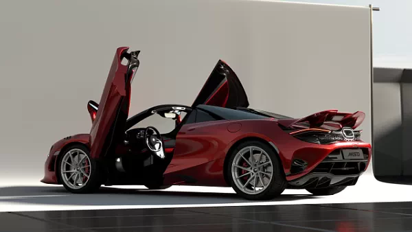 McLaren 750S Spider Volcano Red MSO Contrast Pack car desktop wallpaper for PC
