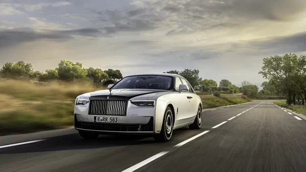 Rolls-Royce Black Badge Ghost Aesthete car desktop wallpaper for PC