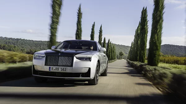 Rolls-Royce Black Badge Ghost Aesthete car desktop wallpaper for PC